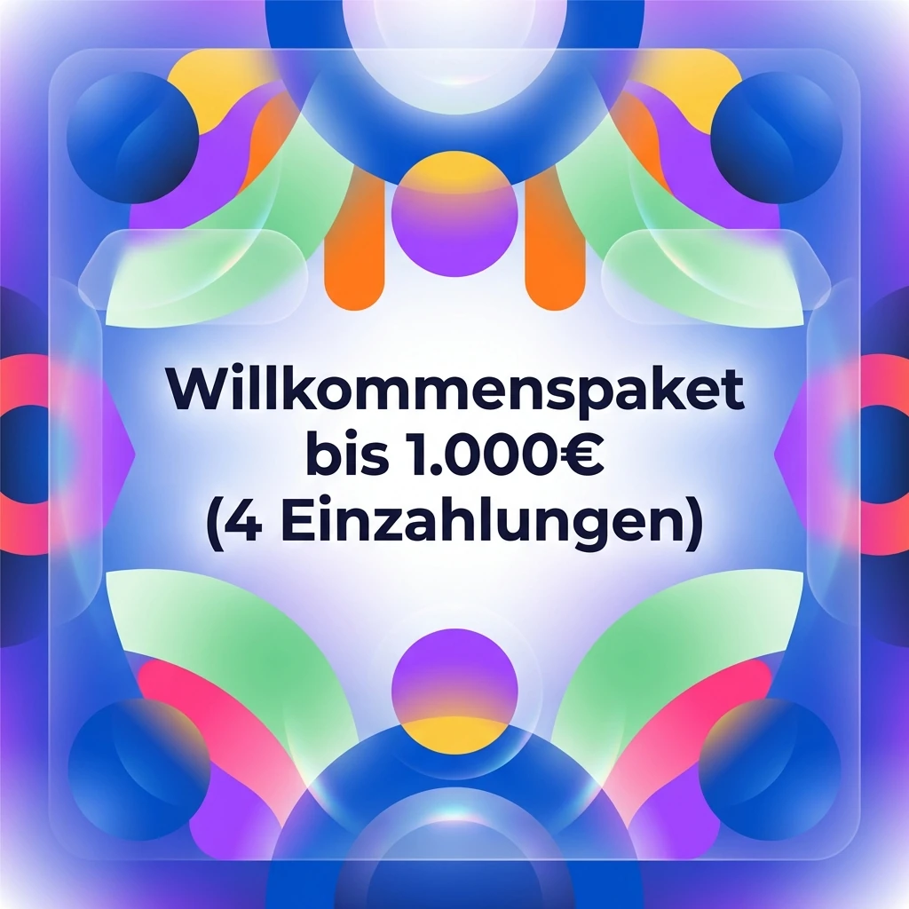 Willkommenspaket bis 1.000€ (4 Einzahlungen)